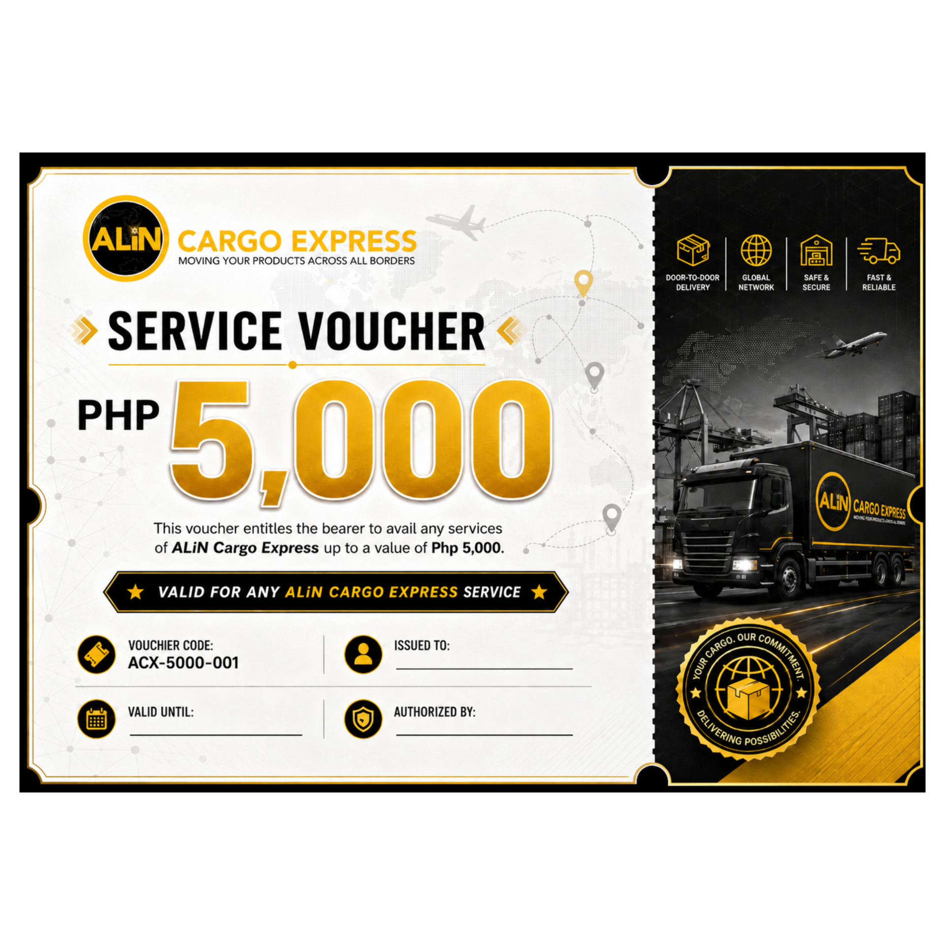 ALiN Cargo Express Voucher